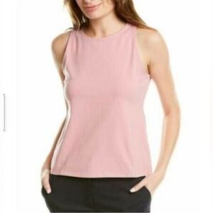 Eileen Fisher- “Round Neck Slim Tank” In Powder Pink - Size Medium NWT